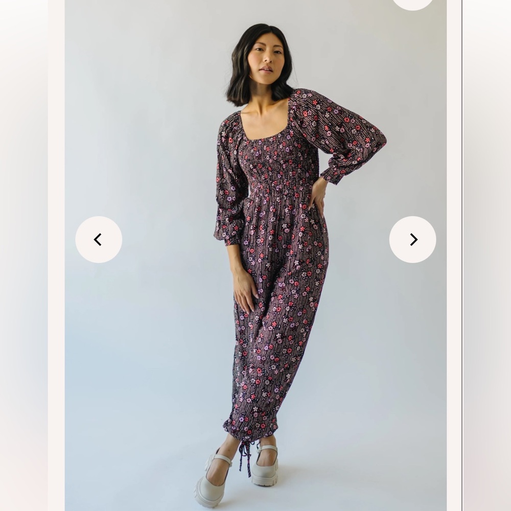 Piper & Scoot Ladera Floral Jumpsuit